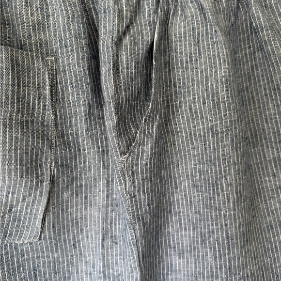 COPY - NWT’s Everlane Women’s 100% Linen Boxer Shorts Blue Size S $49 - Picture 5 of 8